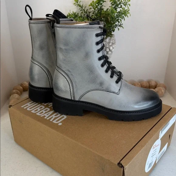 Samuel Hubbard Made in Portugal Lombard Boots - Leather Gray Size 6.5 - Picture 11 of 11